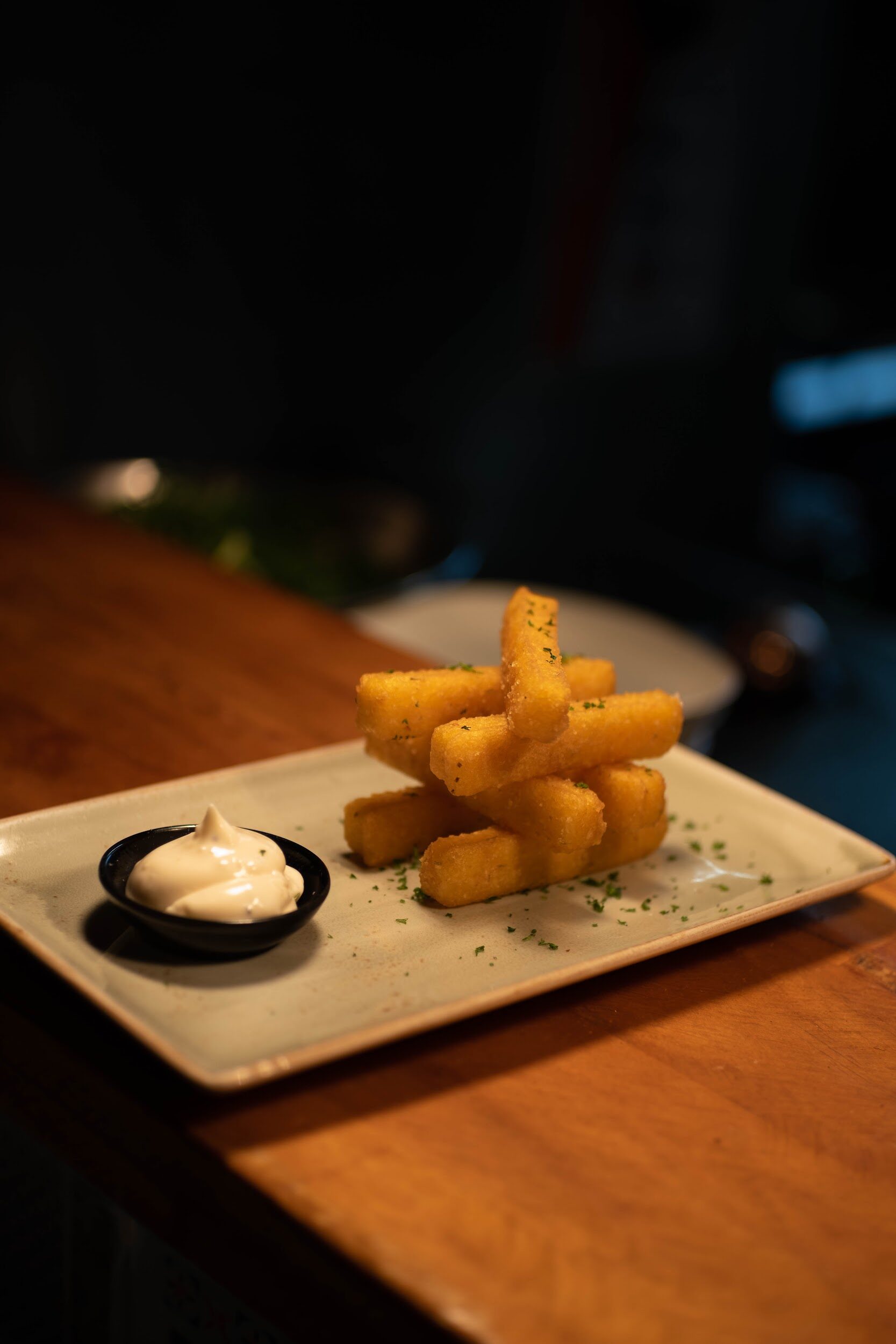 Bodega Eatery — Polenta chips with aioli